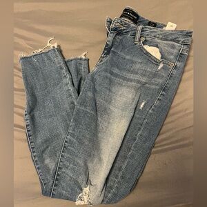 Lucky Brand Blue Distressed Women Jeans size 8/29